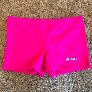 ASICS Hot Pink Spandex Shorts